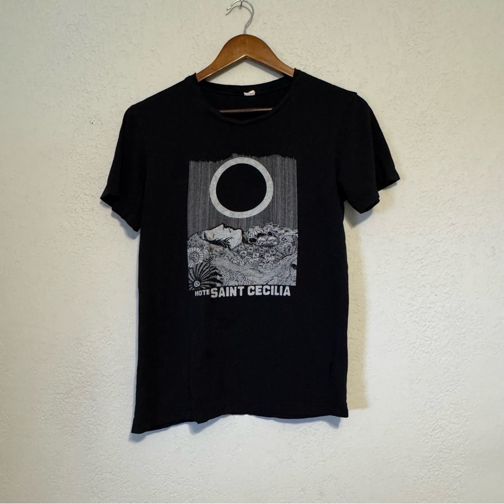 Iconic Hotel Saint Cecilia Black T-Shirt - Picture 3 of 6